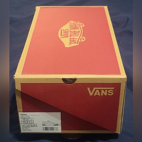 Vans Hylane "Mist Blue" New In Box! Mens 10.5/Womens 12 - Picture 13 of 13